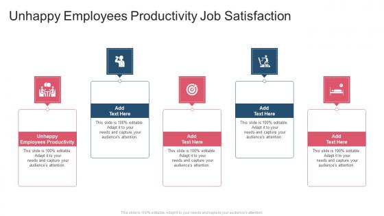 Unhappy Employees Productivity Job Satisfaction In Powerpoint And Google Slides Cpb