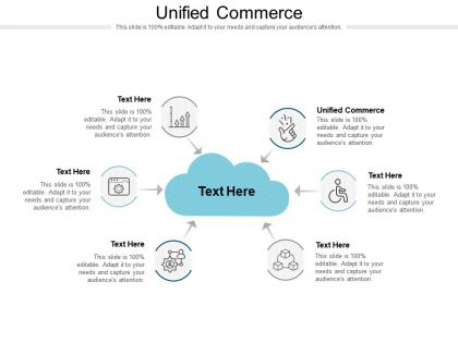 Unified commerce ppt powerpoint infographic template elements cpb