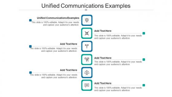 Unified Communications Examples In Powerpoint And Google Slides Cpb