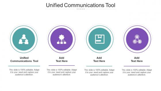 Unified Communications Tool In Powerpoint And Google Slides Cpb