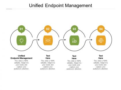 Unified endpoint management ppt powerpoint presentation styles topics cpb