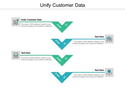Unify customer data ppt powerpoint presentation professional smartart cpb