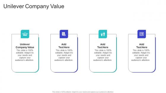 Unilever Company Value In Powerpoint And Google Slides Cpb
