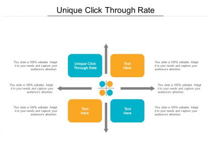 Unique click through rate ppt powerpoint presentation outline sample cpb