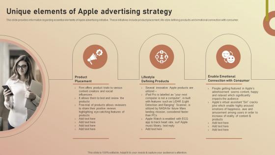 Unique Elements Of Apple Advertising Strategy Apple Branding Brand Story Branding SS V