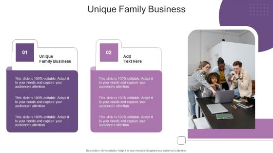 Unique Family Business In Powerpoint And Google Slides Cpb