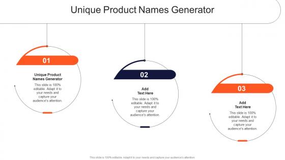 Unique Product Names Generator In Powerpoint And Google Slides Cpb
