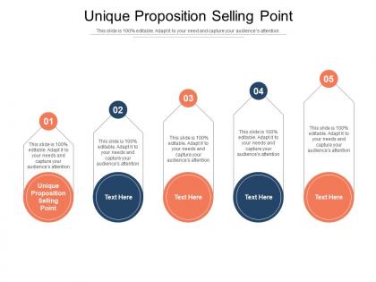Unique proposition selling point ppt powerpoint presentation layouts example file cpb