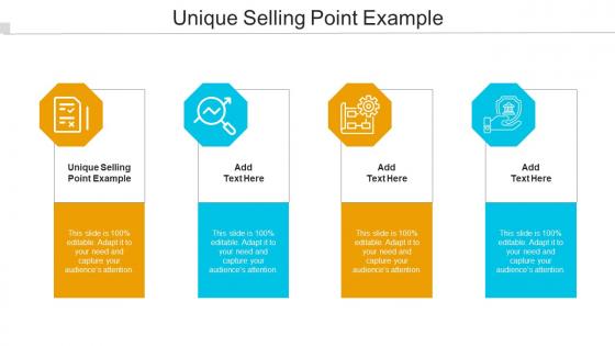 Unique Selling Point Example Ppt Powerpoint Presentation Gallery Information Cpb