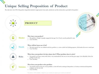 Unique selling proposition of product mainly uses ppt powerpoint presentation slides mockup