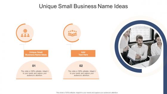 Unique Small Business Name Ideas In Powerpoint And Google Slides Cpb