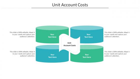 Unit account costs ppt powerpoint presentation slides graphic tips cpb