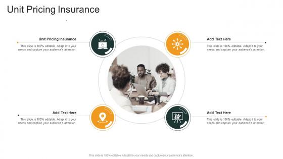 Unit Pricing Insurance In Powerpoint And Google Slides Cpb