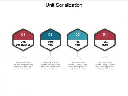 Unit serialization ppt powerpoint presentation summary example topics cpb