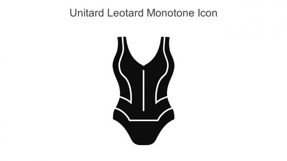 Unitard Leotard Monotone Icon In Powerpoint Pptx Png And Editable Eps Format