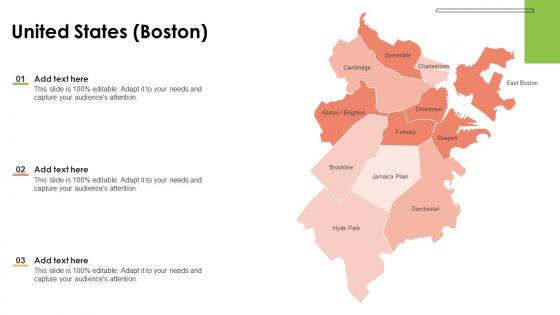 United States Boston PU Maps SS