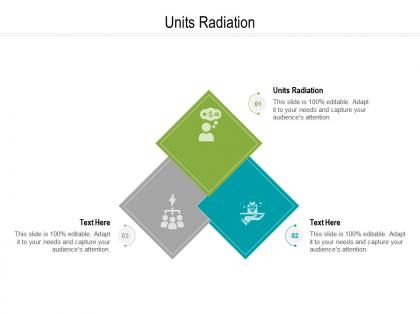 Units radiation ppt powerpoint presentation infographics smartart cpb
