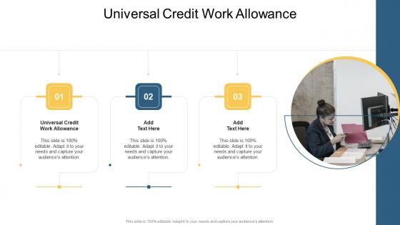 Universal Credit Work Allowance In Powerpoint And Google Slides Cpb