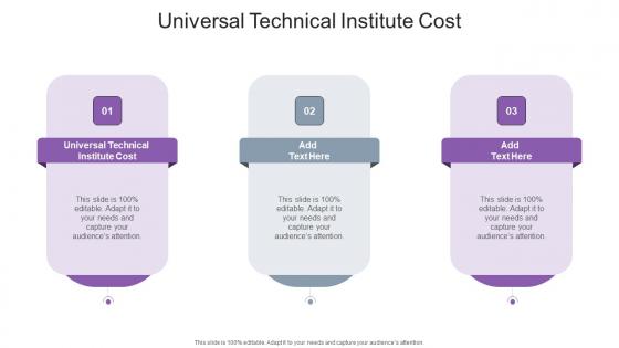 Universal Technical Institute Cost In Powerpoint And Google Slides Cpb