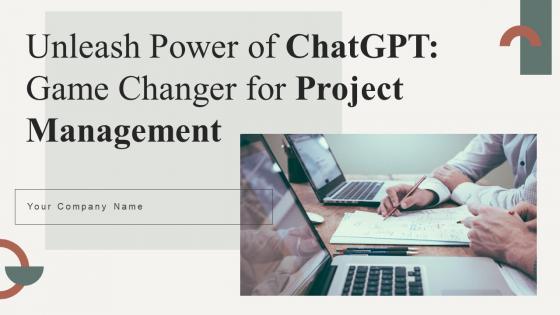 Unleash Power Of ChatGPT Game Changer For Project Management ChatGPT CD