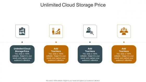 Unlimited Cloud Storage Price In Powerpoint And Google Slides Cpb