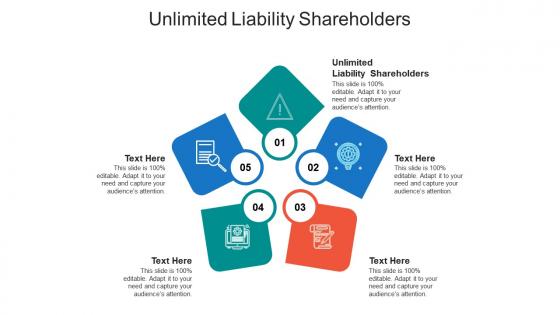 Unlimited liability shareholders ppt powerpoint presentation show smartart cpb