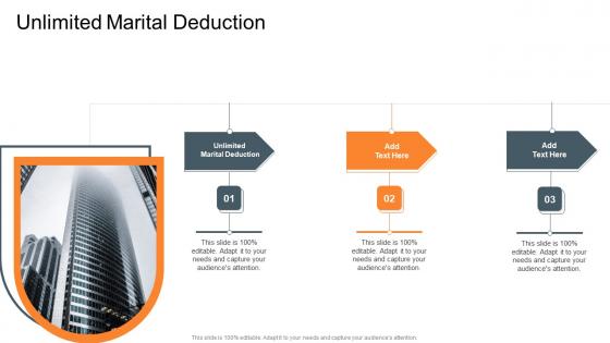 Unlimited Marital Deduction In Powerpoint And Google Slides Cpb