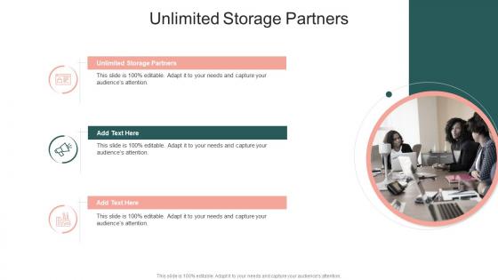 Unlimited Storage Partners In Powerpoint And Google Slides Cpb