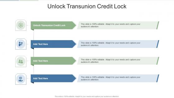 Unlock Transunion Credit Lock In Powerpoint And Google Slides Cpb