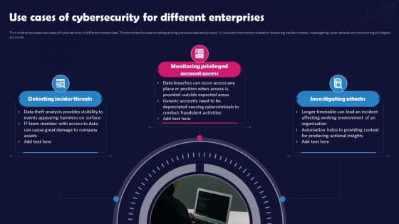 Unlocking The Impact Of Technology Use Cases Of Cybersecurity For Different Enterprises