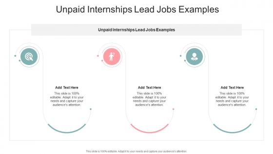 Unpaid Internships Lead Jobs Examples In Powerpoint And Google Slides Cpb