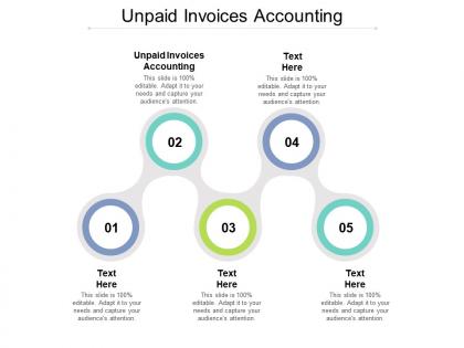 Unpaid invoices accounting ppt powerpoint presentation slides infographics cpb