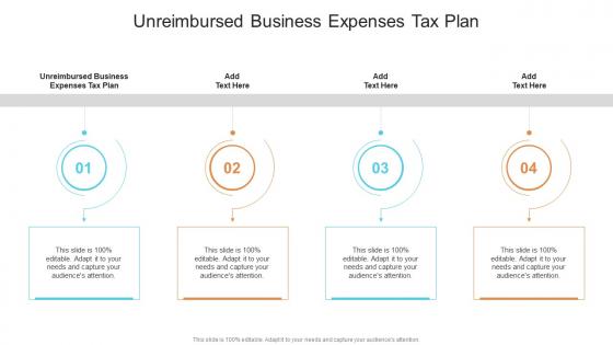 Unreimbursed Business Expenses Tax Plan In Powerpoint And Google Slides Cpb