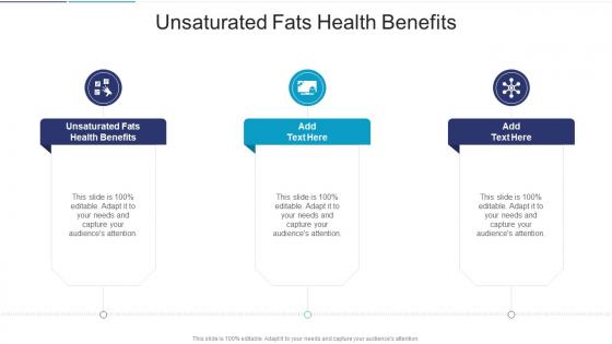 Unsaturated Fats Health Benefits In Powerpoint And Google Slides Cpb