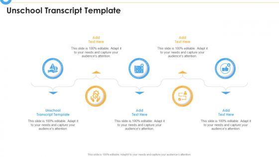 Unschool Transcript Template PowerPoint Presentation and Slides PPT ...