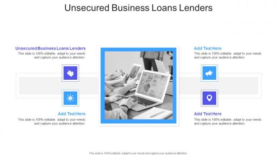 Unsecured Business Loans Lenders In Powerpoint And Google Slides Cpb