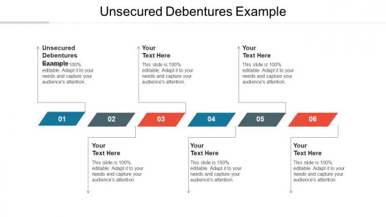 Unsecured debentures example ppt powerpoint presentation outline elements cpb