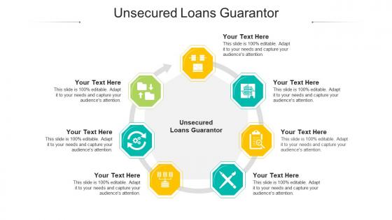 Unsecured loans guarantor ppt powerpoint presentation gallery example topics cpb
