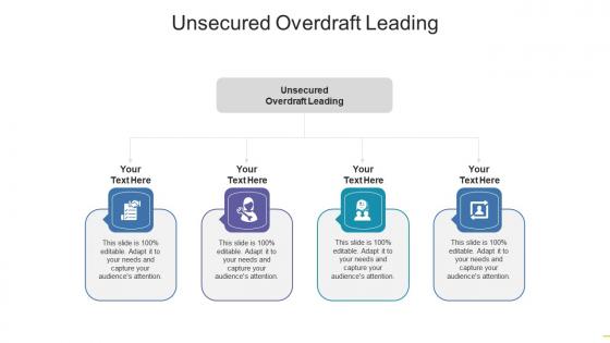 Unsecured overdraft leading ppt powerpoint presentation template cpb
