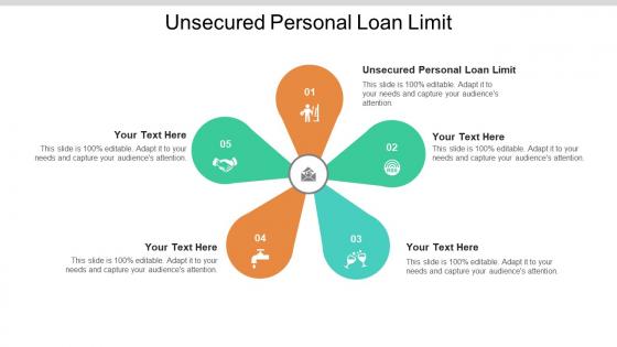 Unsecured personal loan limit ppt powerpoint presentation slides background image cpb