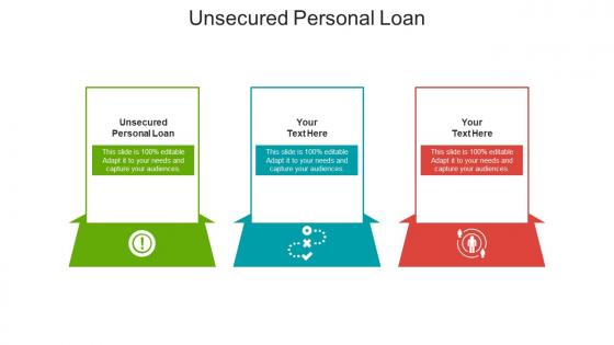 Unsecured personal loan ppt powerpoint presentation outline graphics cpb