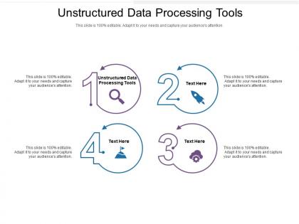 Unstructured data processing tools ppt powerpoint presentation ideas inspiration cpb