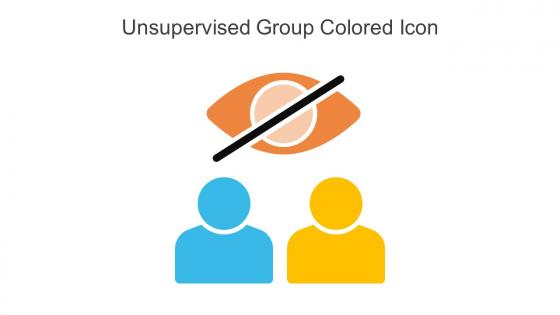 Unsupervised Group Colored Icon In Powerpoint Pptx Png And Editable Eps Format