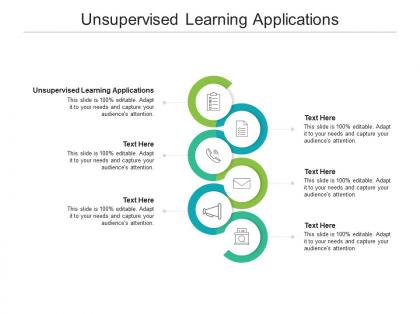 Unsupervised learning applications ppt powerpoint presentation portfolio clipart images cpb