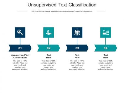 Unsupervised text classification ppt powerpoint presentation show diagrams cpb