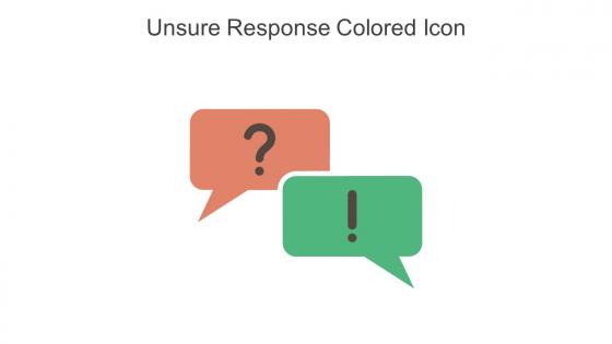 Unsure Response Colored Icon In Powerpoint Pptx Png And Editable Eps Format