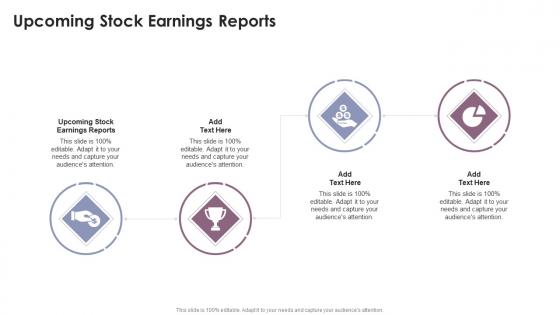 Upcoming Stock Earnings Reports In Powerpoint And Google Slides Cpb