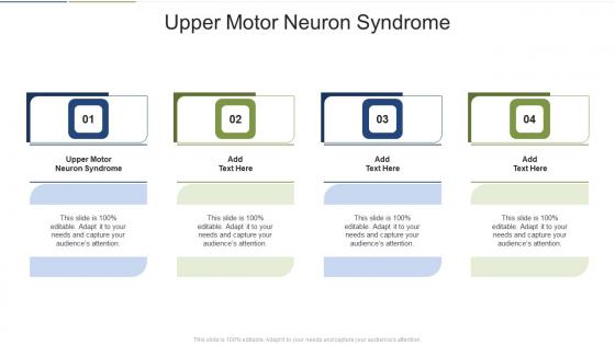 Upper Motor Neuron Syndrome In Powerpoint And Google Slides Cpb