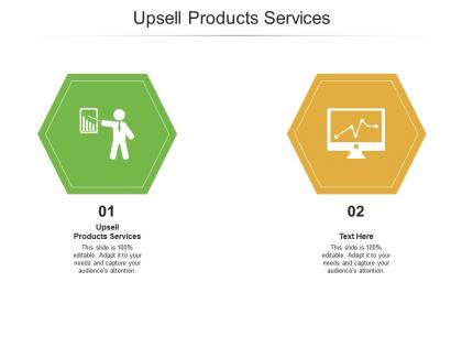 Upsell products services ppt powerpoint presentation ideas example introduction cpb