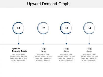 Upward demand graph ppt powerpoint presentation model gallery cpb
